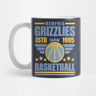 Memphis Grizzlies 1995 Basketball Retro Mug